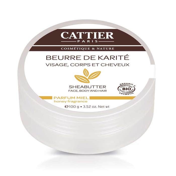 Manteca de karité con miel bio 100g Beurre De Karite Cattier