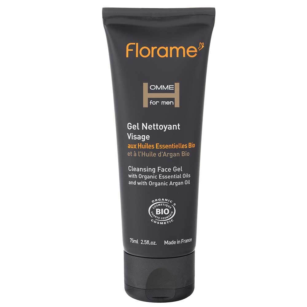 Florame Hombre Gel Limpiador Facial Bio 75 ml