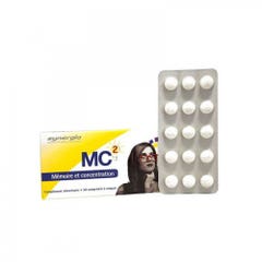 Synergia Mc2 Memoria y Concentración 30 Comprimidos Masticables
