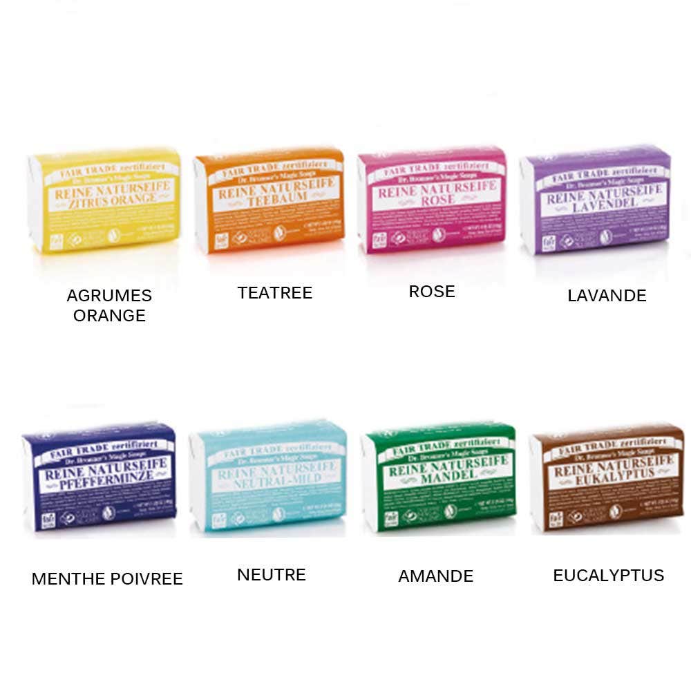 Dr Bronner'S Pastilla de jabón bio 140 g