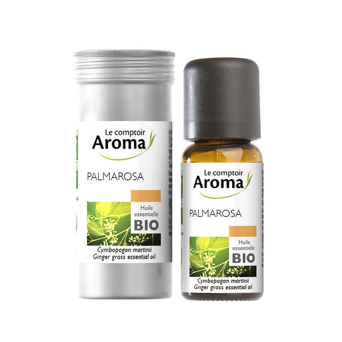 Aceite esencial ecológico de palmarosa 10 ml Le Comptoir Aroma