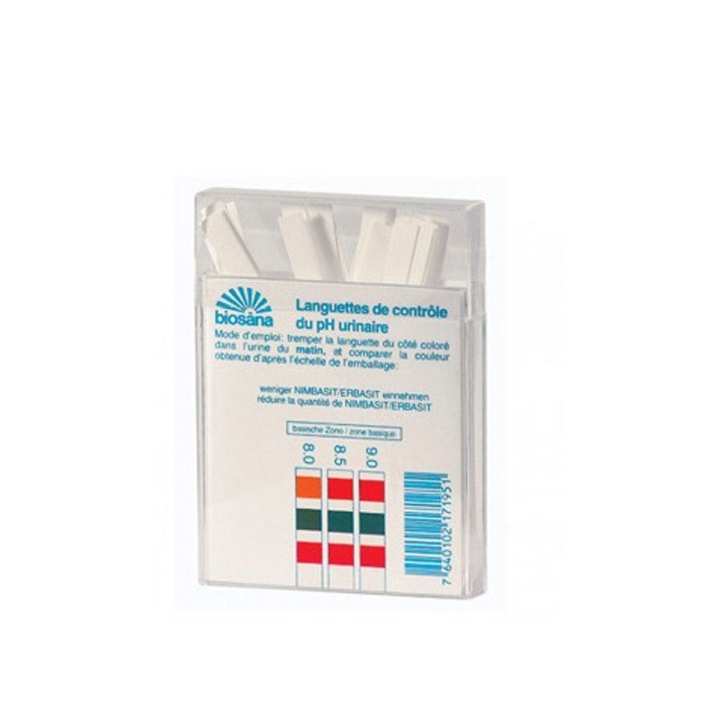 Biosana Caja control pH 25 Pruebas