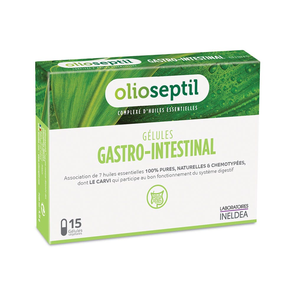 Olioseptil Gastrointestinal 15 cápsulas vegetales