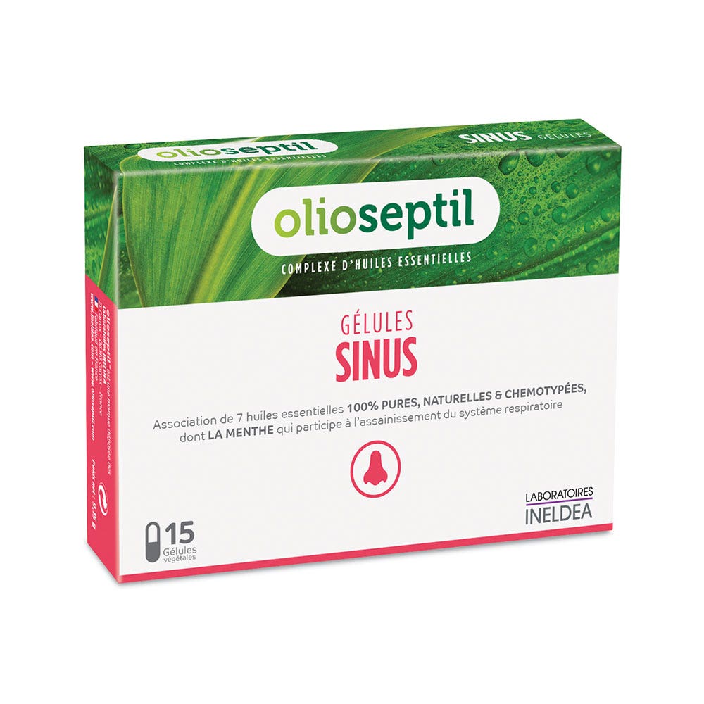Olioseptil Sinus 15 cápsulas