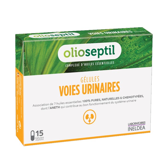 Olioseptil Tracto Urinario 15 Gélulas Vegetales