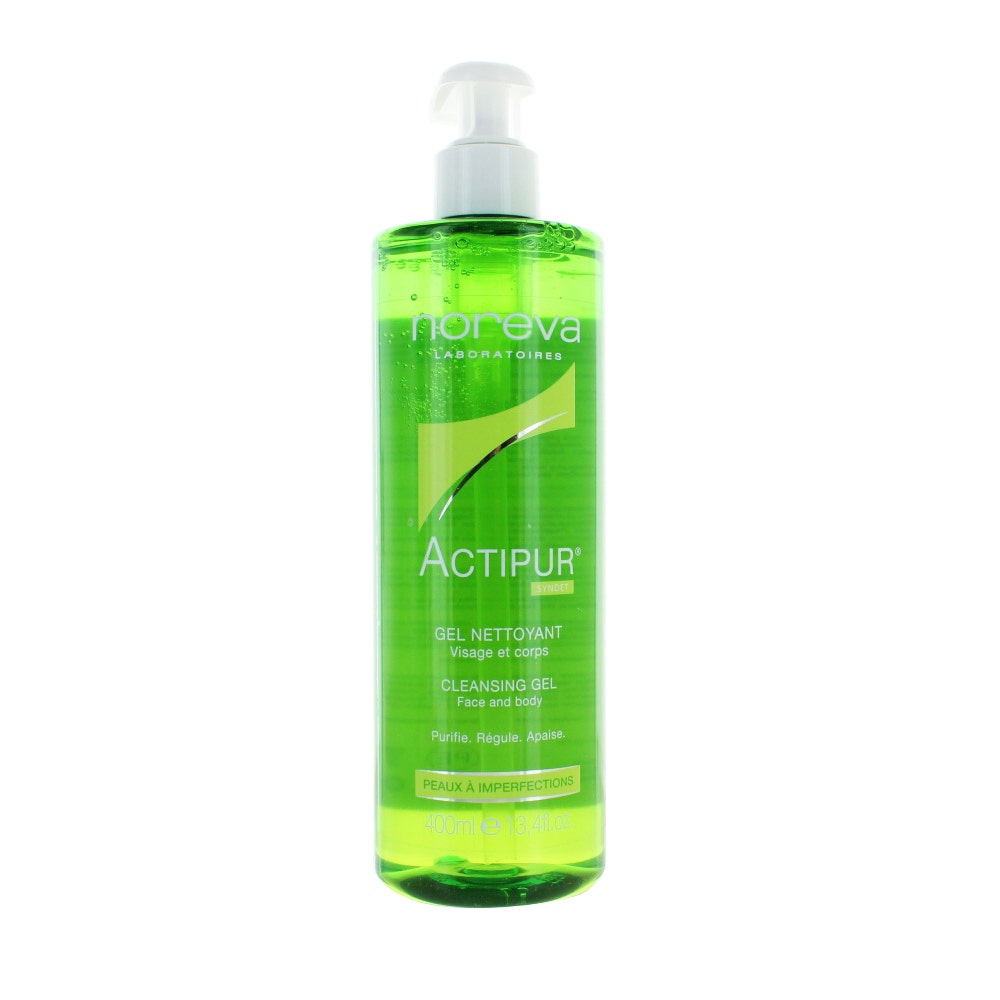 Noreva Actipur Gel Dermo-Limpiador Rostro y Cuerpo 400 ml