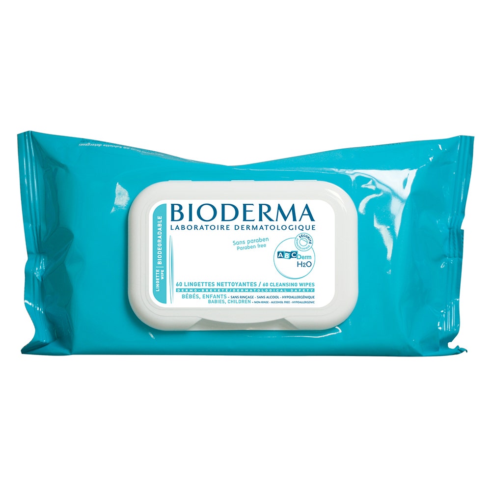 Bioderma Abcderm H2o Toallitas Limpiadoras X60 H2o 60