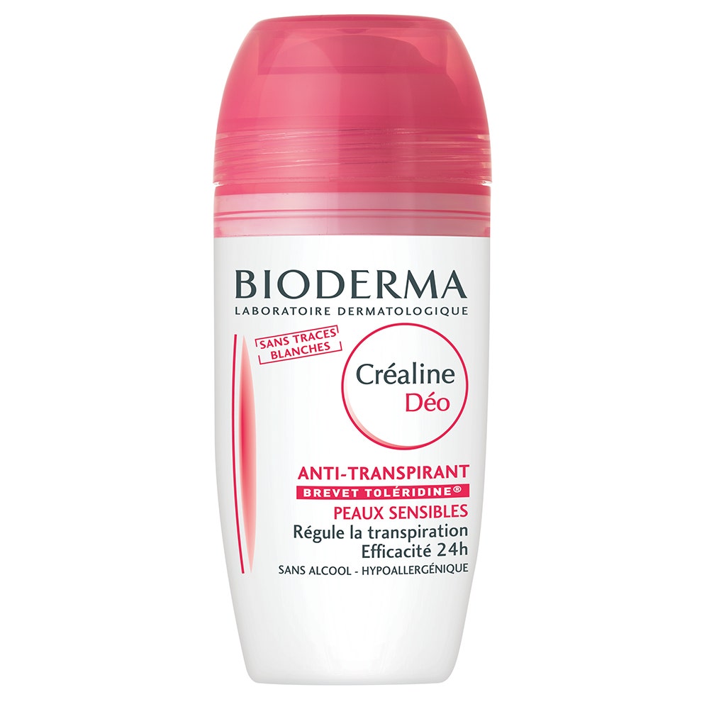 Bioderma Crealine Roll-on Desodorante Antitranspirante Pieles Sensibles 50ml