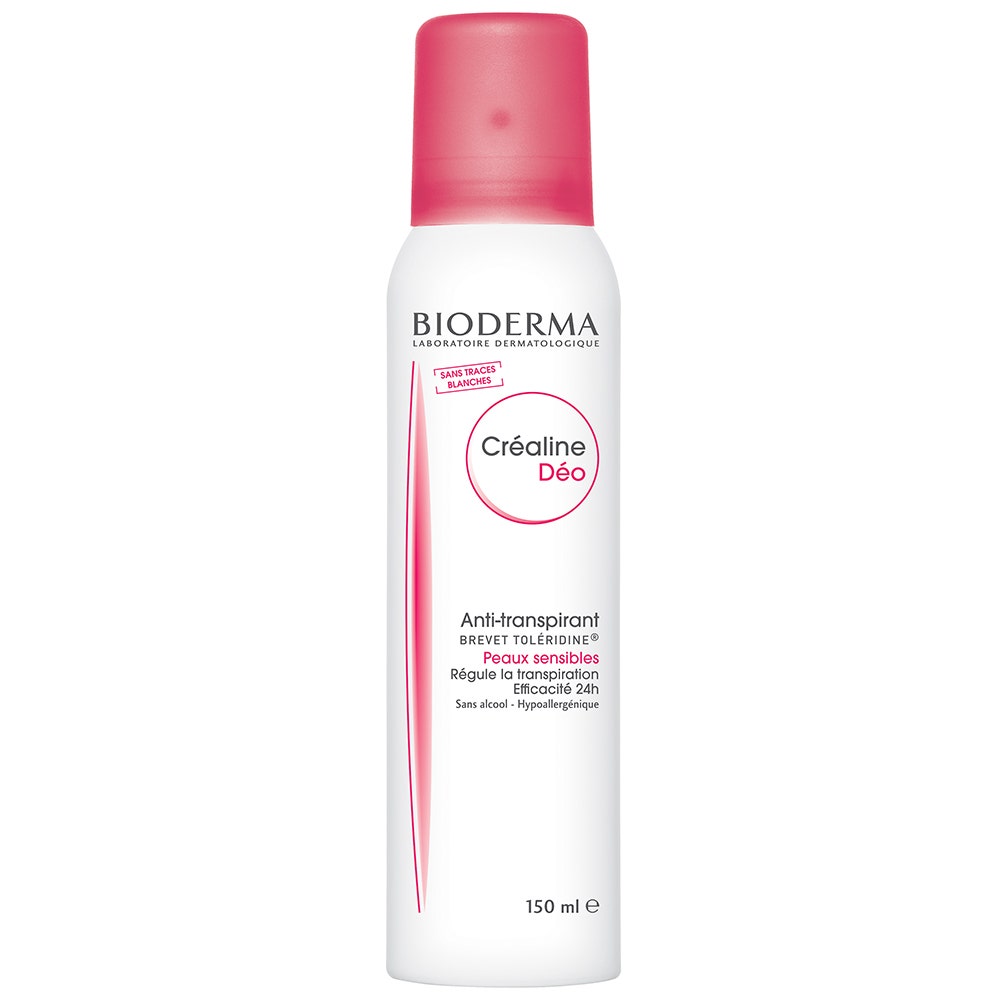 Bioderma Crealine Desodorante Antitranspirante Pieles Sensibles Spray 150 ml
