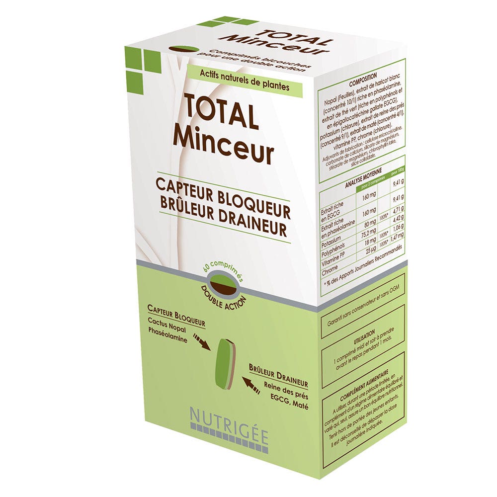Nutrigée Silueta total 60 Comprimidos