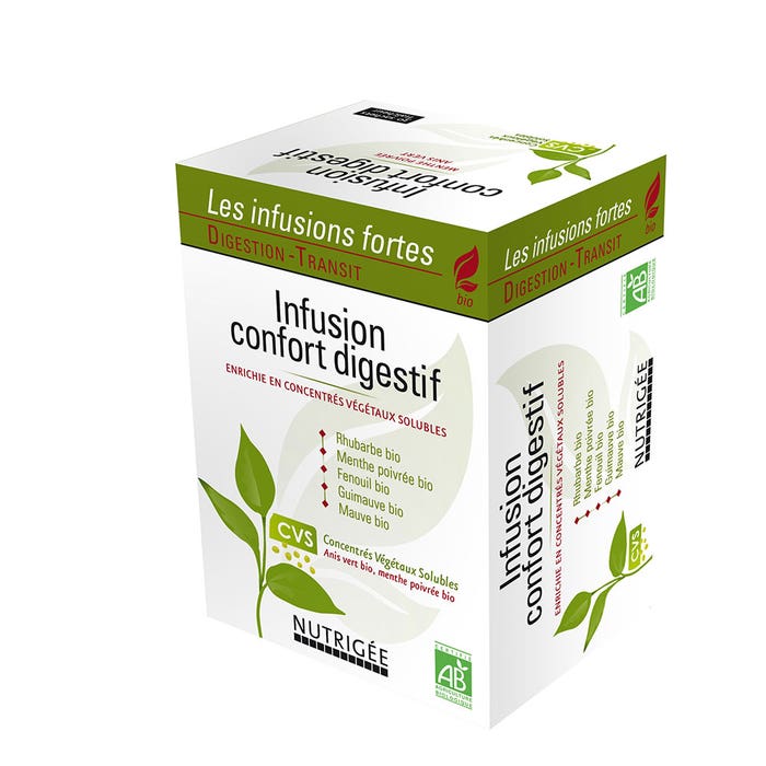Infusión Confort Digestivo BIO 30 sobres Nutrigée
