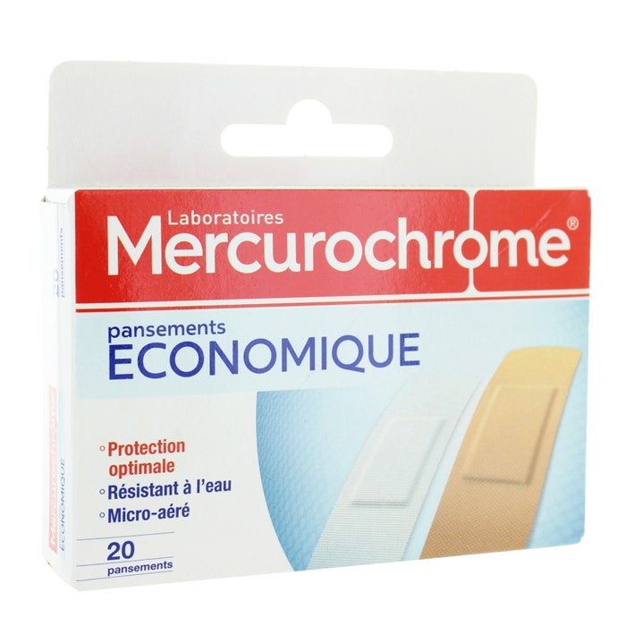 Apósito Economy X20 Mercurochrome