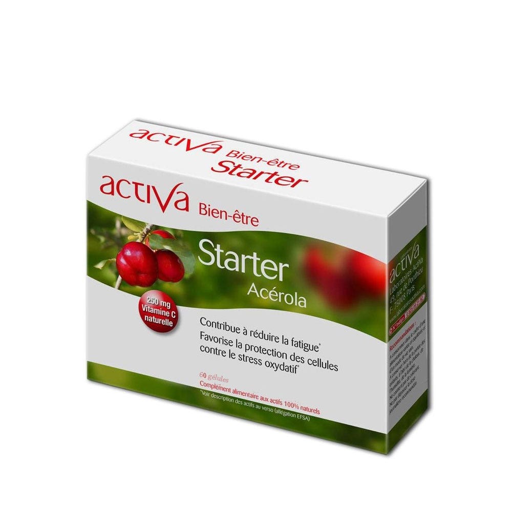 Activa Bienestar Starter Camu Camu y acerola 45 cápsulas