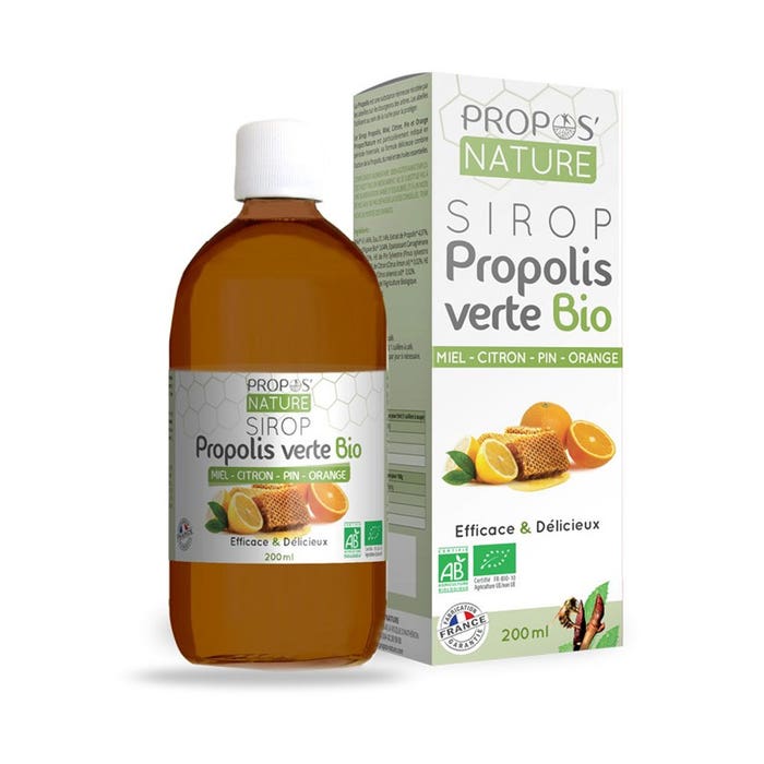 Propos'Nature Jarabe de Propolis Verde Ecológico 200 ml
