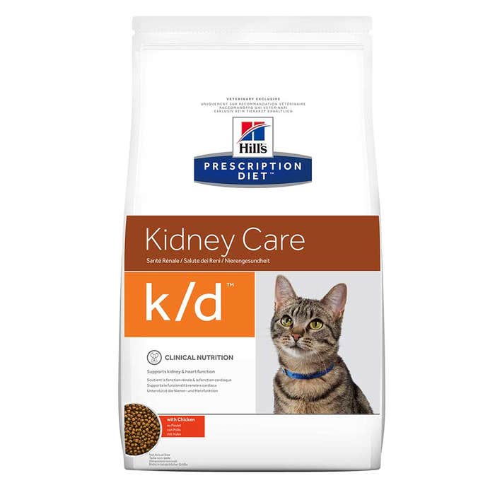 Kidney Care K/d Croquetas de pollo 1.5 kg Prescription Diet Gato Hills