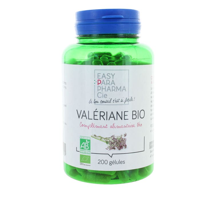 Easyparapharmacie Valeriana Bio 200 Capsulas