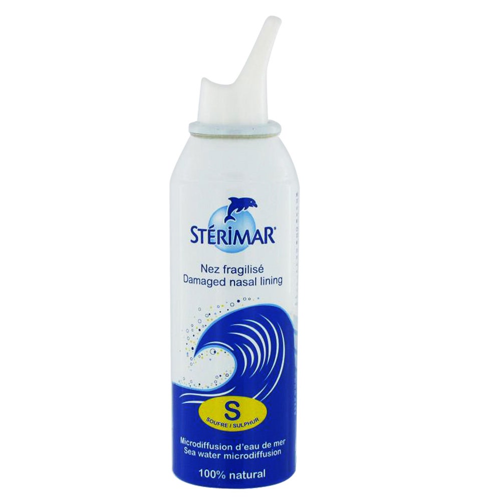 Sterimar Azufre Spray Nasal Nariz Fragil enrichie en soufre 100ml