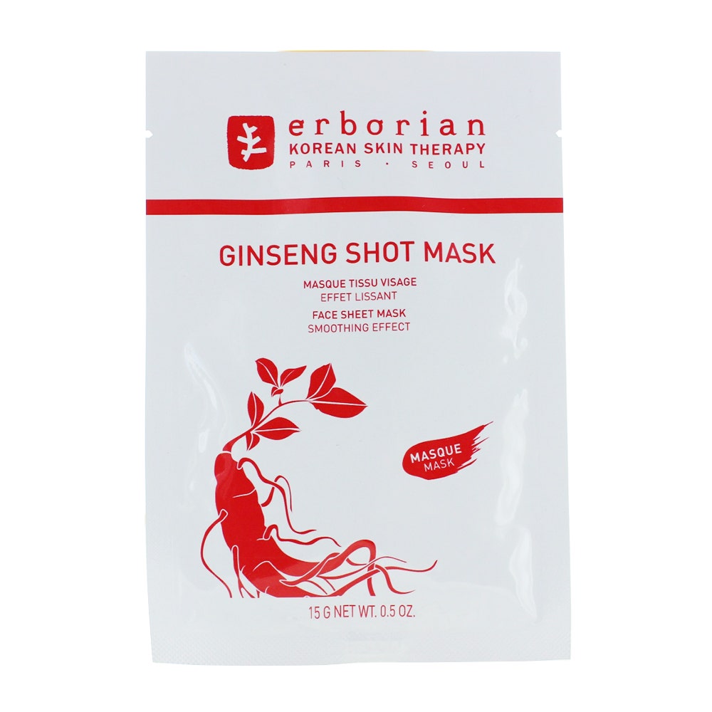 Erborian Bambú Mascarilla De Tela Alisadora Shot Mask 15g