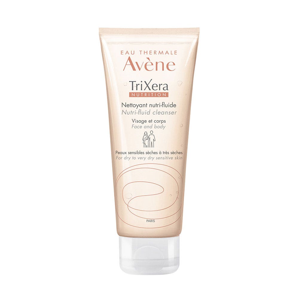 Avène Limpiador nutri-fluido rostro y cuerpo pieles sensibles 100ml