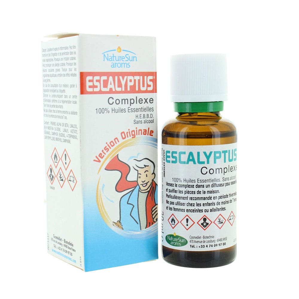 Naturesun Aroms Escalyptus Complejo 100% Aceites Esenciales 30ml