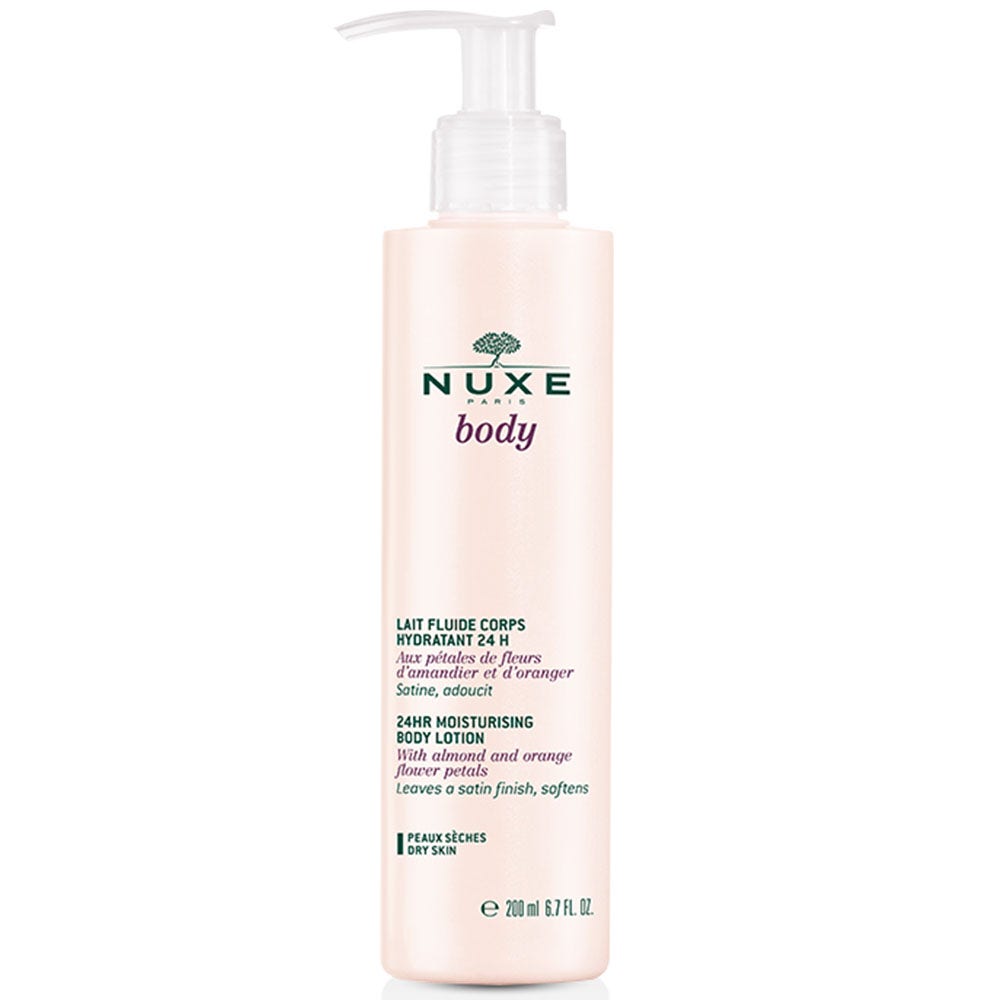 Nuxe Body Body Locion Fluida Corporal Hidratante 24h Pieles Secas Peaux Seches 200ml