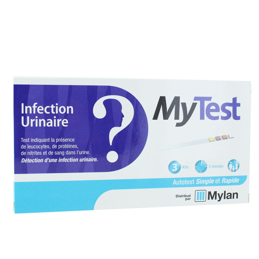 My Test My Test Infeccion Urinaria Autotest Casero Simple Y Rapido 3 Kits
