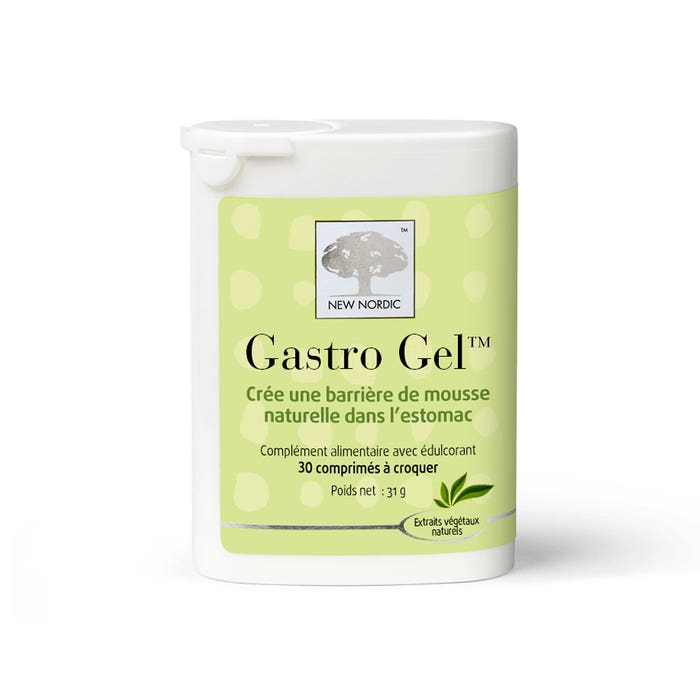 Gastro Gel 30 comprimidos New Nordic