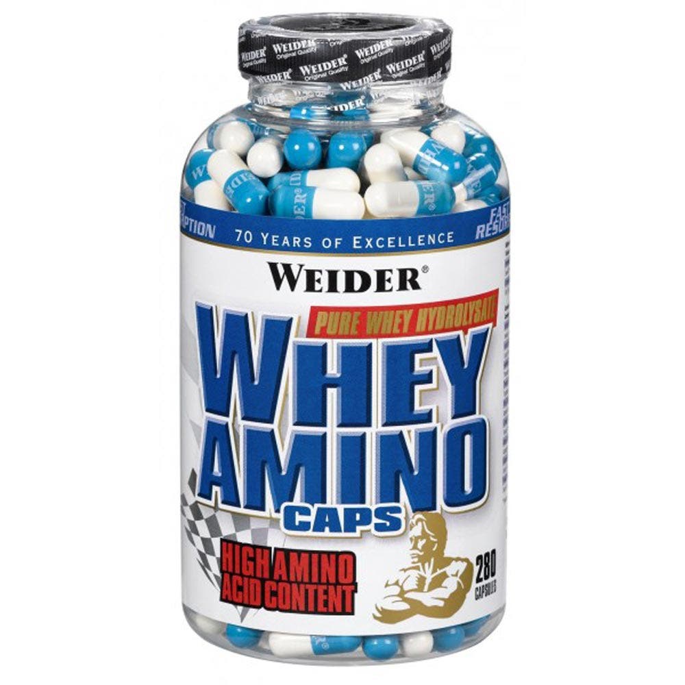 Weider Whey Amino 280 Capsulas