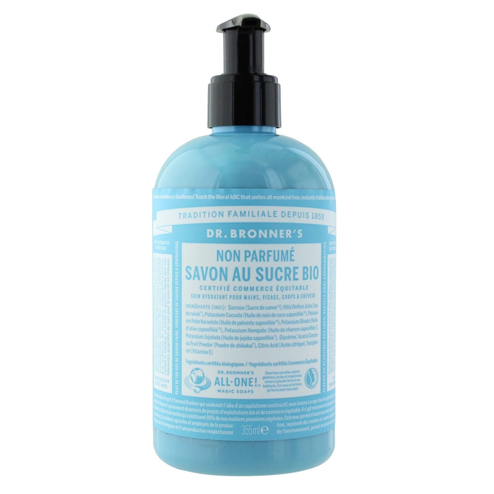 Dr Bronner'S Jabón líquido sin perfume 355ml