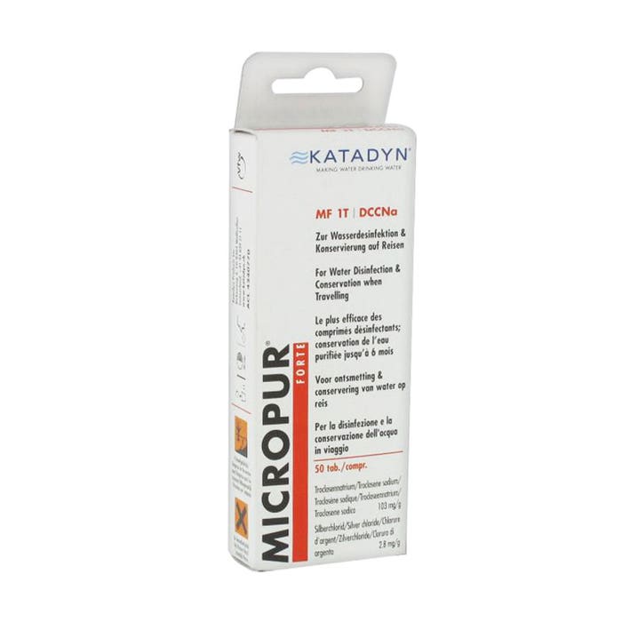 Micropur Forte Mf 1t Dccna 50 Comprimidos Katadyn