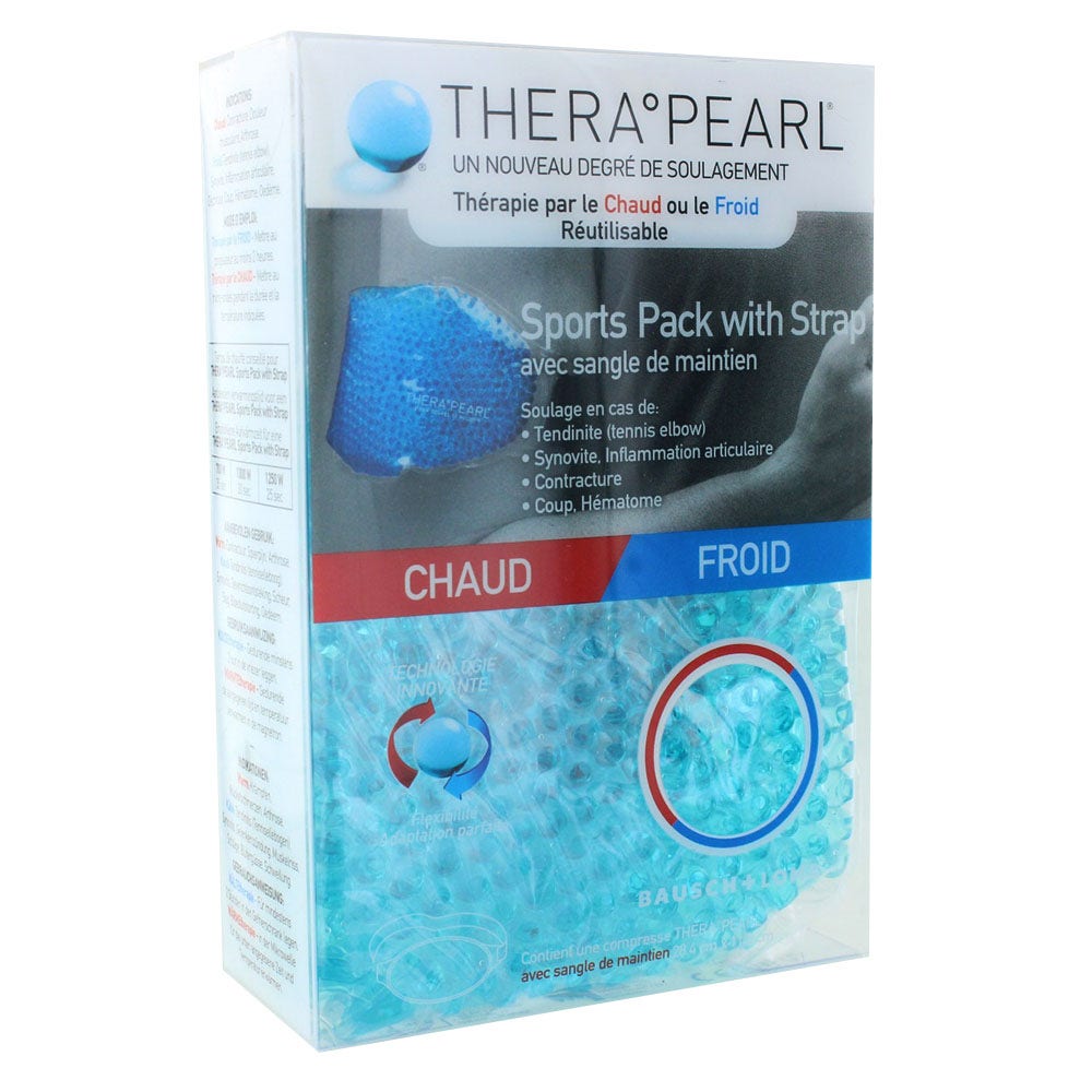 TheraPearl Thera Pearl Sports Pack Con Correa Ajustable Terapia Frio O Calor pack deportivo con correa de sujeción