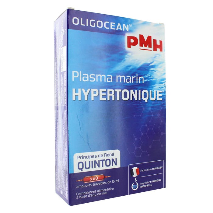 MHP Plasma Marino Hipertónico 20 ampollas oligoceánicas Superdiet