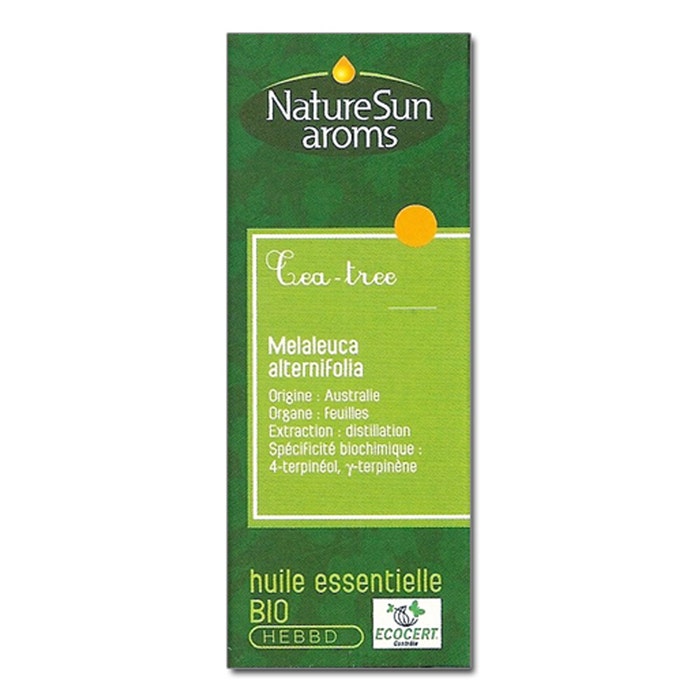 Aceite esencial de árbol de té de Melaleuca 30 ml Naturesun Aroms