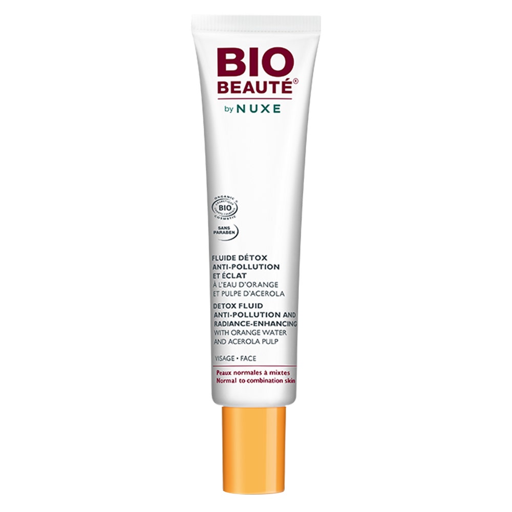 Bio Beaute By Nuxe Fluido Detox Anticontaminacion Y Luminosidad Pieles Normales A Mixtas 40ml