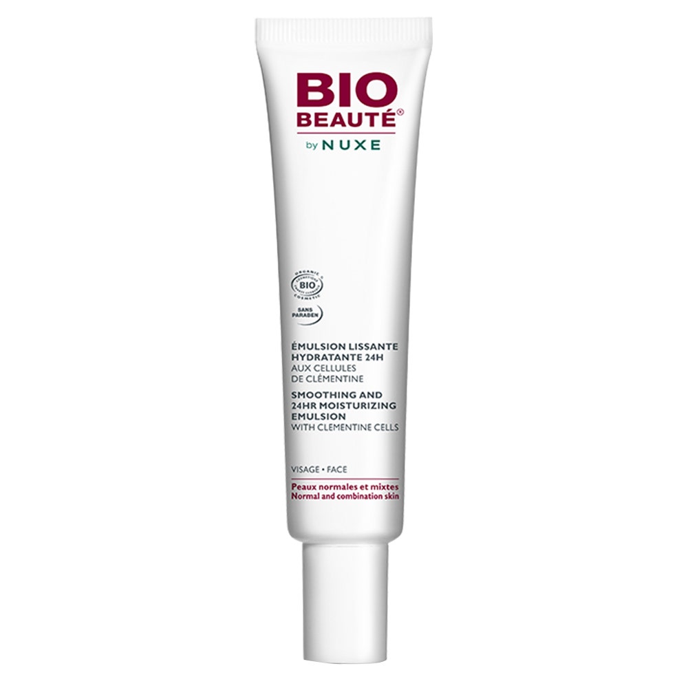 Bio Beaute By Nuxe Emulsion Alisadora Hidratante 24h Pieles Normales Y Mixtas 40ml