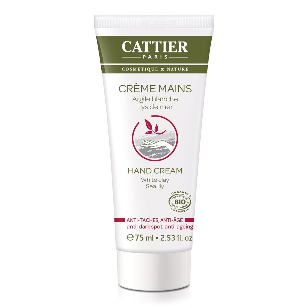 Cattier Crema de manos antimanchas bio 75ml