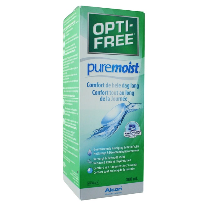 Opti Free Pure Moist Solucion Multifunciones Descontaminante 300 ml Alcon
