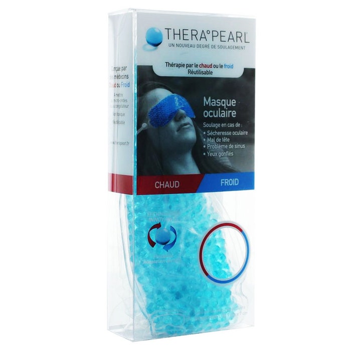 Thera Pearl Terapia Frio O Calor Antifaz 22.9x7 Cm máscara ocular de 22.9x7 cm TheraPearl