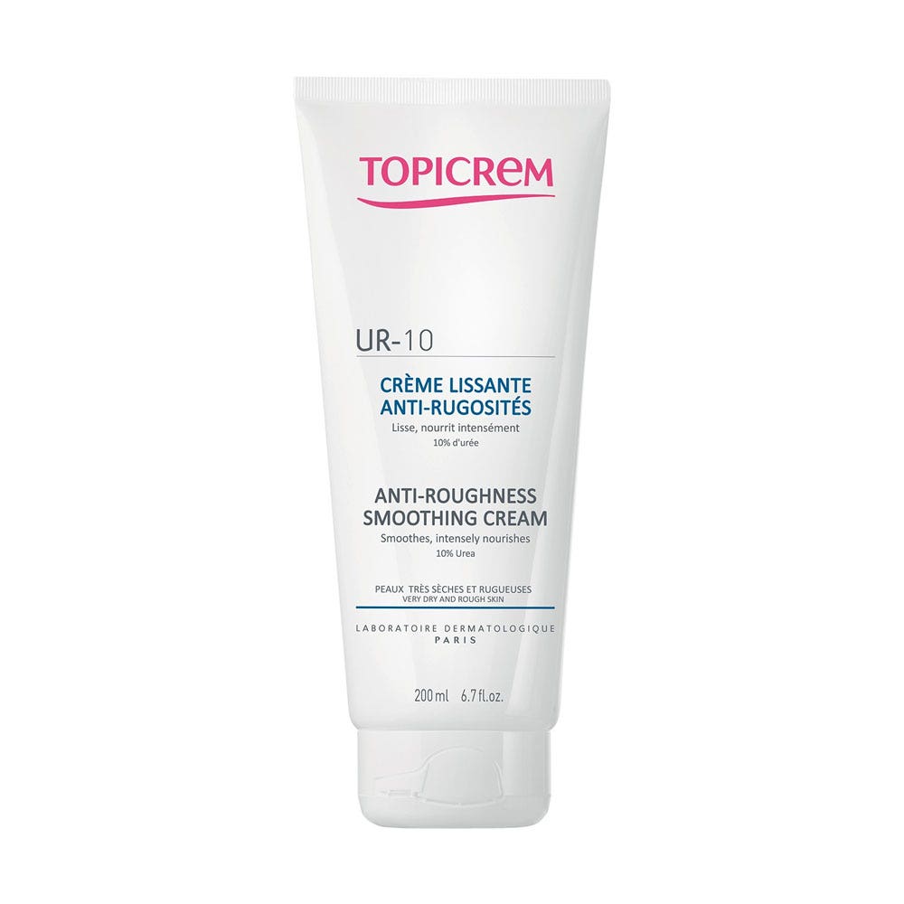 Topicrem Ur Dempo-Específico UR-10 Crema Corporal Alisadora Anti rugosidades Piel Muy Seca -10 Peaux Tres Seches 200ml