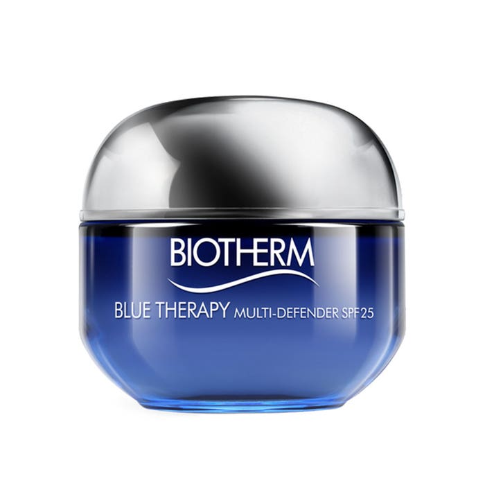 Crema antiedad SPF25 Multi-defender 50ml Blue Therapy Biotherm