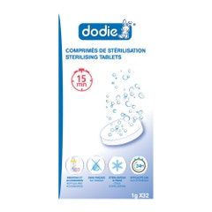 Dodie Comprimidos De Esterilizacion En Frio X32 Comprimidos