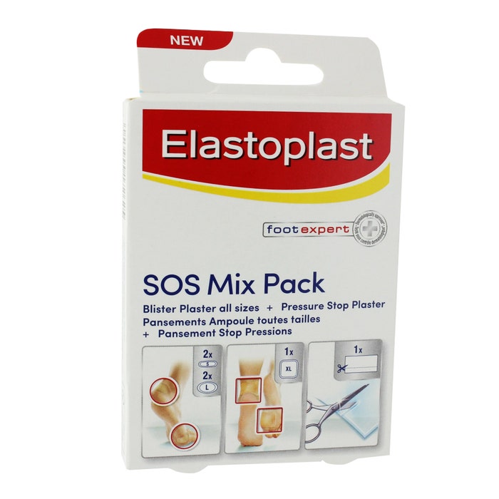 Apositos Ampollas Sos Mix Pack X6 x6 Elastoplast
