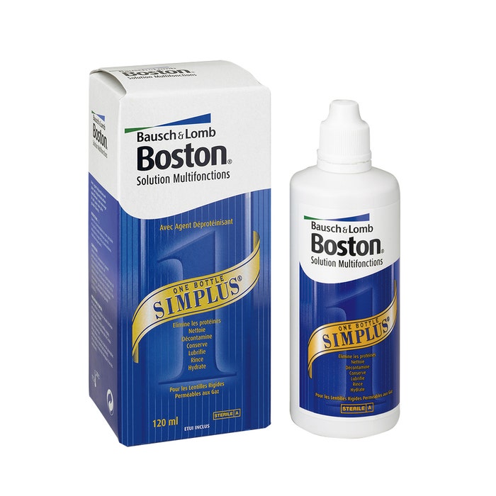 Boston Simplus Solucion Multifunciones Para Lentillas Rigidas 120ml Bausch&Lomb
