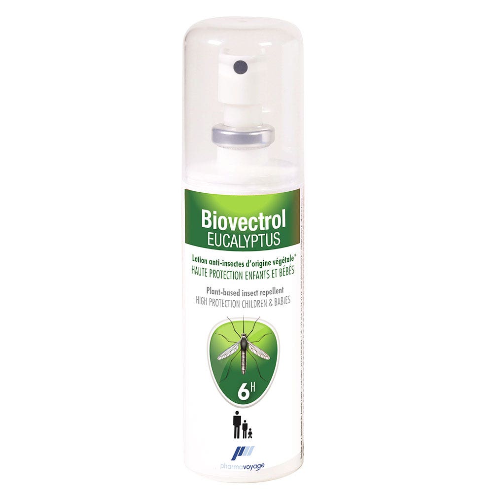 Pharmavoyage Biovectrol Biovectrol Eucalipto Spray Antinsectos Especial Tropicos A Partir De 6 Meses 100ml