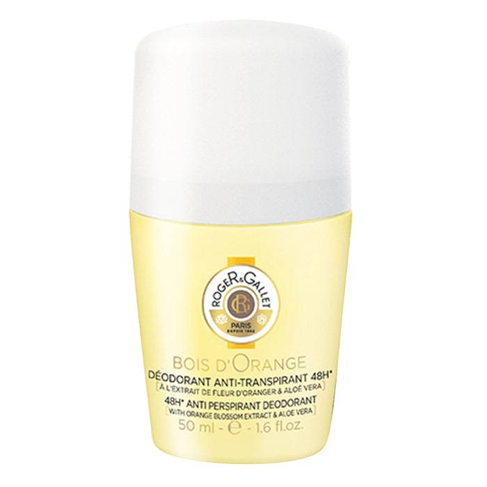 Desodorante antitranspirante eficacia 48h Bois d’Orange 50ml Roger & Gallet