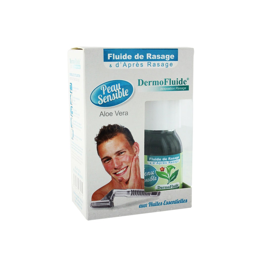 Dermo Fluide Dermofluide Fluido De Afeitado Y Aftershave Aloe Vera Pieles Sensibles 30ml