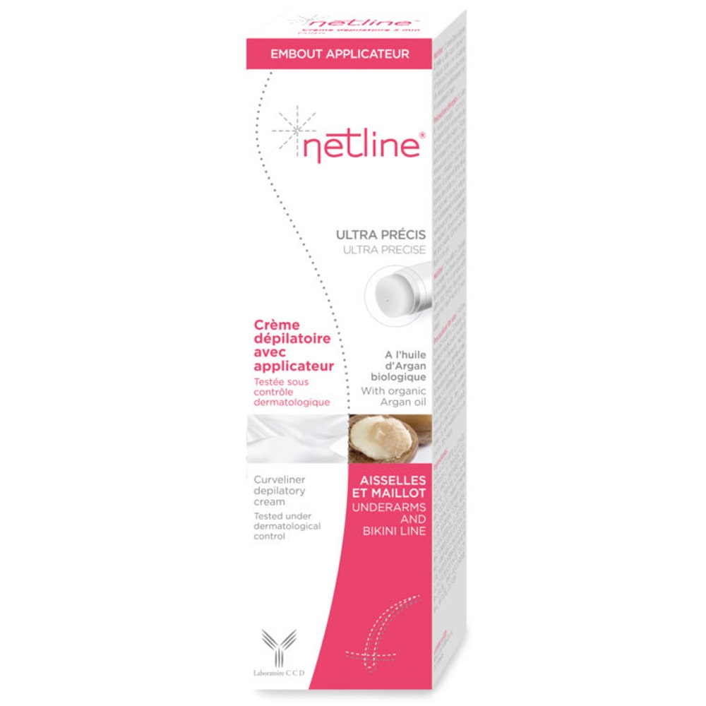 Netline Crema depilatoria para axilas y ingles 100 ml