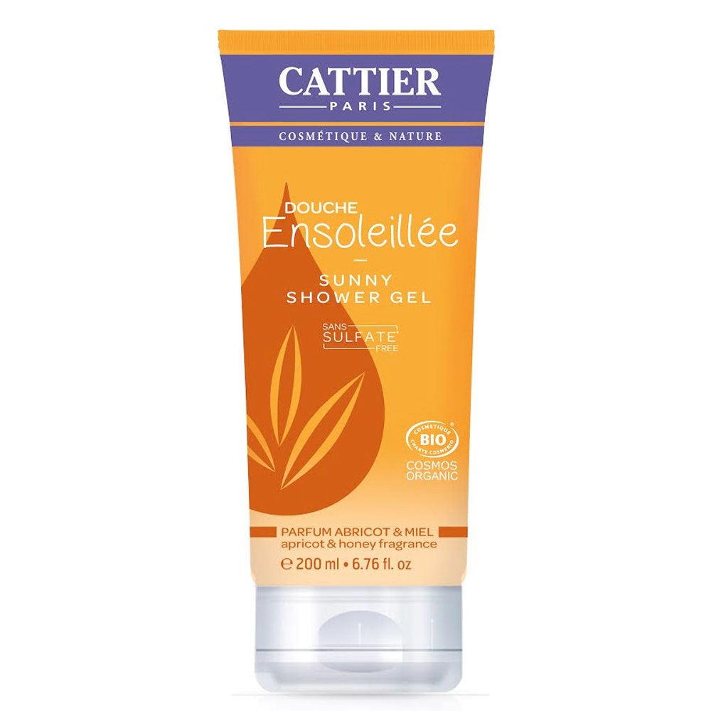 Cattier Gel ducha soleada albaricoque miel bio 200ml
