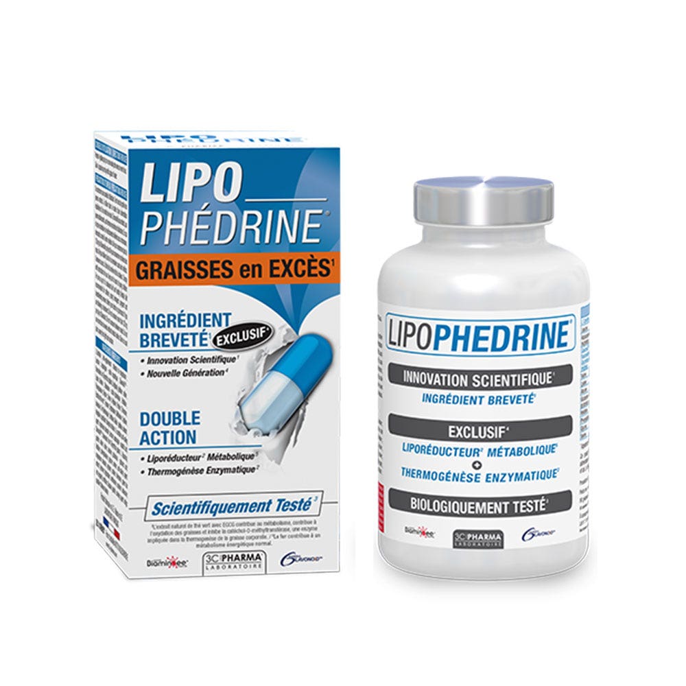 3C Pharma Lipophedrine 80 Capsulas