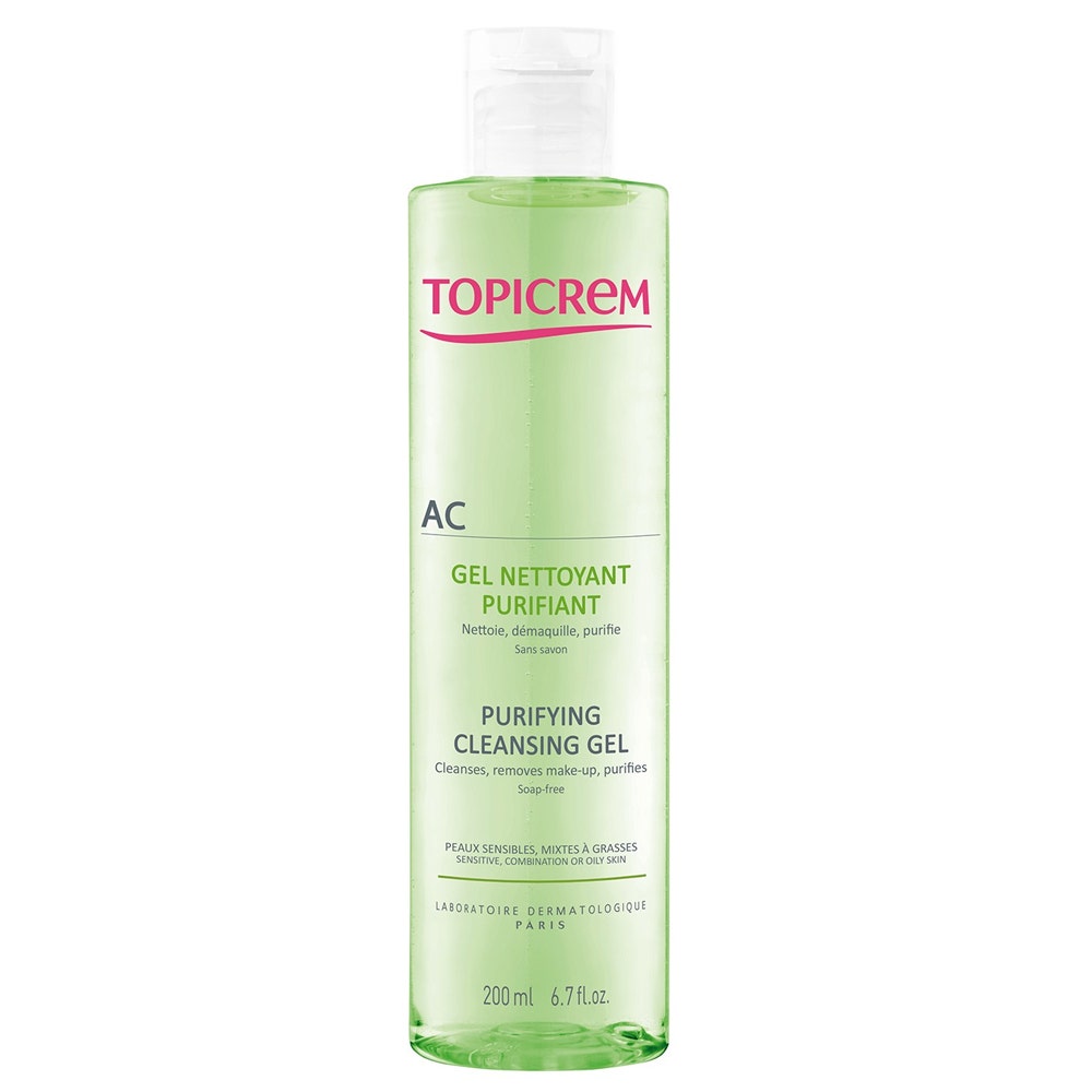 Topicrem AC Pieles Mixtas a Grasas Gel Limpiador Purificante 200ml